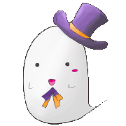 ハロウィン用 お化けのイラスト